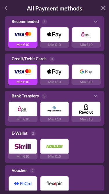SlotRave Android cashier screen